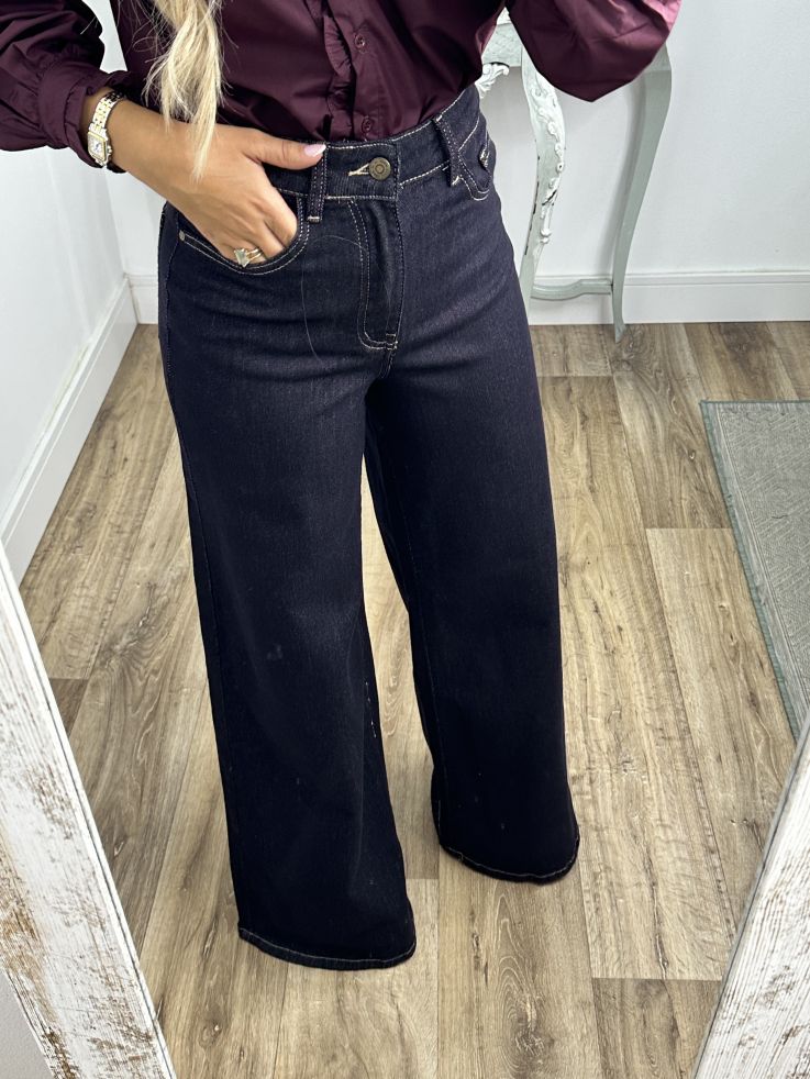 Jeans Manuela denim oscuro