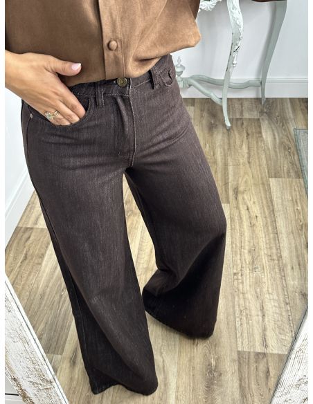 Jeans Manuela chocolate