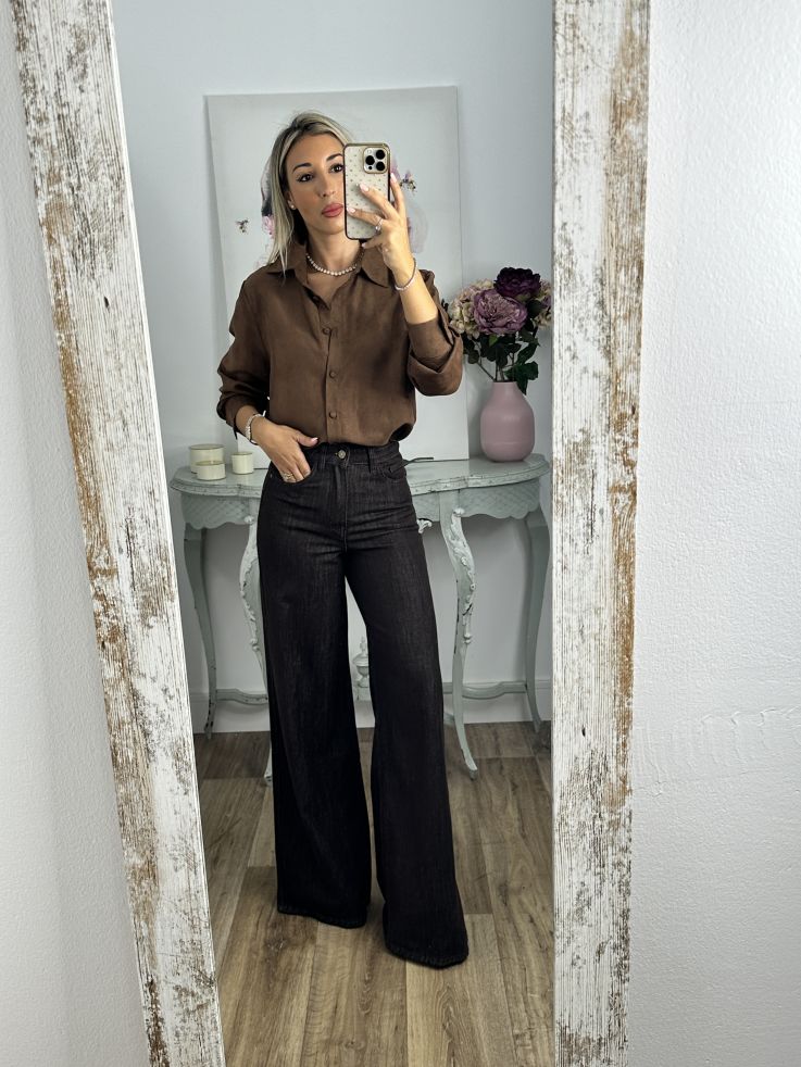 Jeans Manuela chocolate