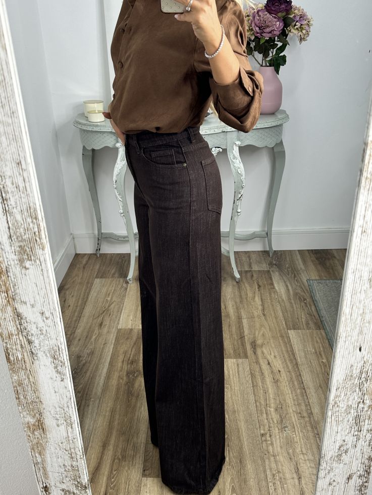 Jeans Manuela chocolate