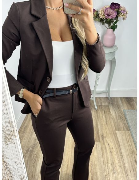 Traje Bliss chocolate