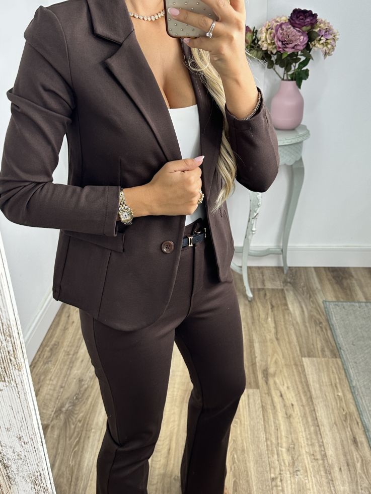 Traje Bliss chocolate Traje Bliss chocolate