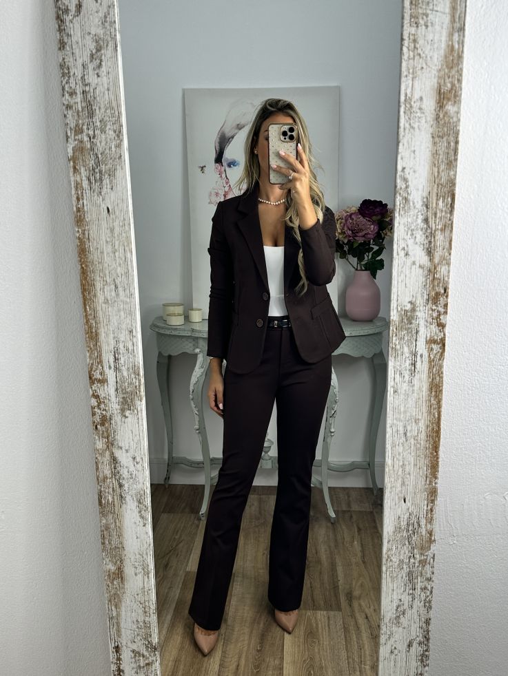 Traje Bliss chocolate Traje Bliss chocolate