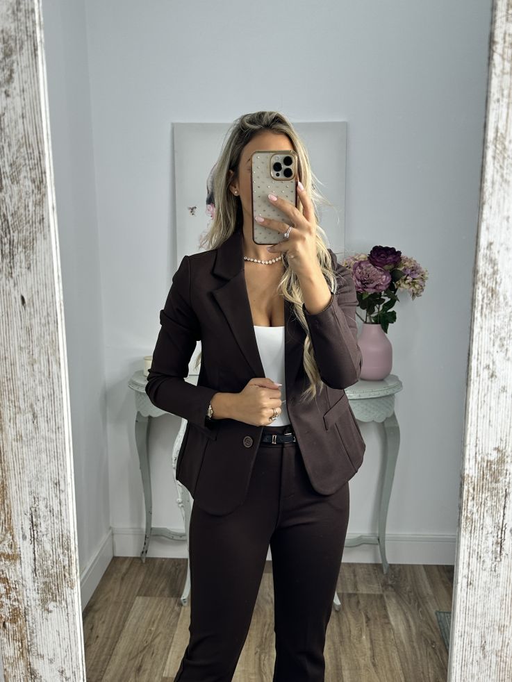 Traje Bliss chocolate Traje Bliss chocolate