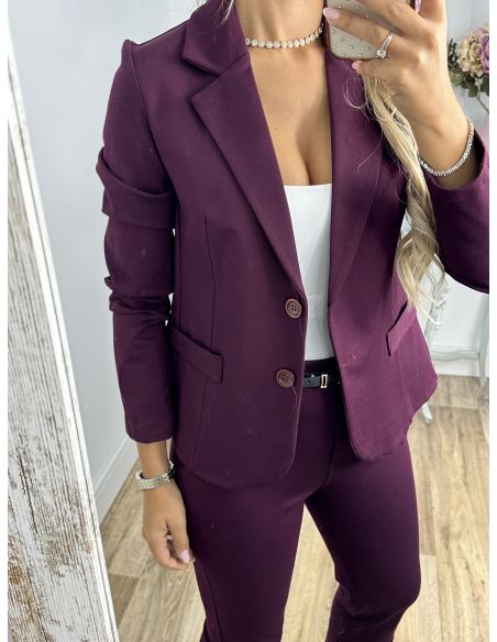 Traje Bliss berenjena