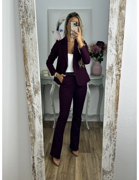 Traje Bliss berenjena