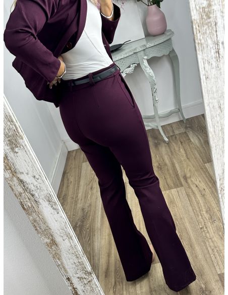 Traje Bliss berenjena