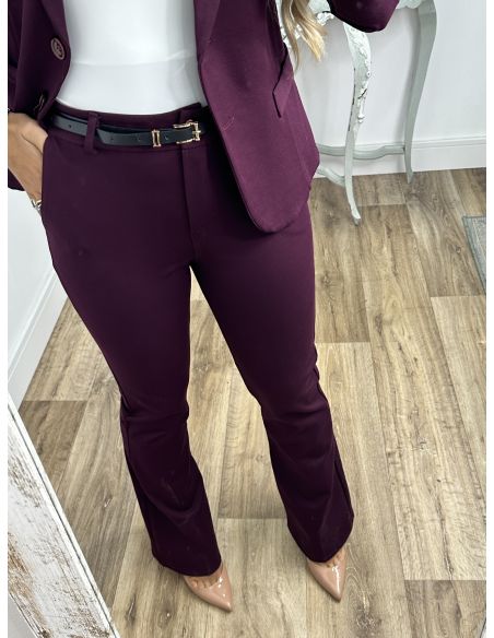 Traje Bliss berenjena