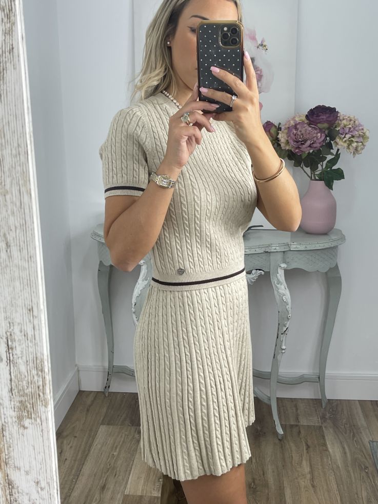 Conjunto Loretana beige
