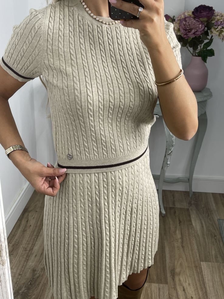 Conjunto Loretana beige