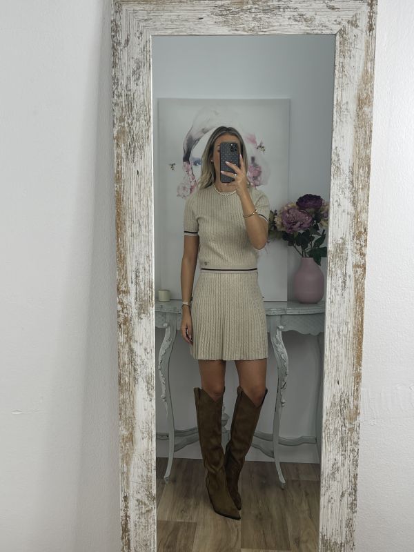 Conjunto Loretana beige