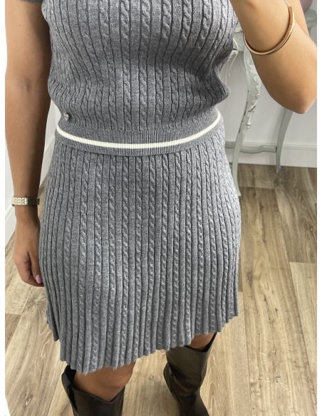 Conjunto Loretana gris