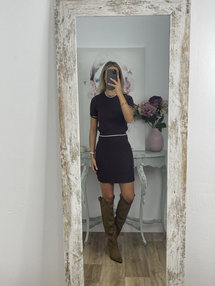 Conjunto Loretana chocolate