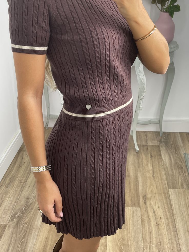 Conjunto Loretana chocolate