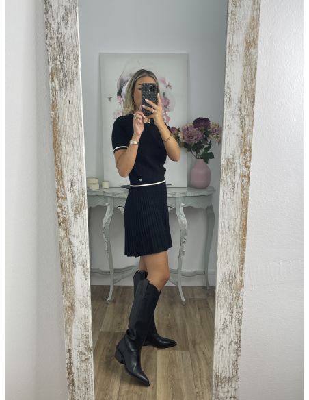 Conjunto Loretana negro