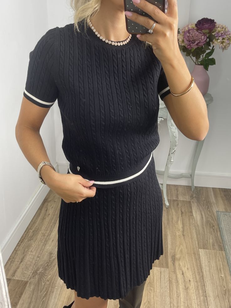 Conjunto Loretana negro