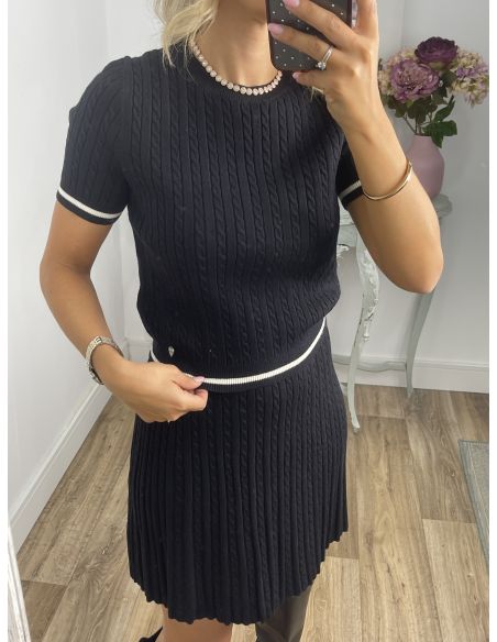 Conjunto Loretana negro