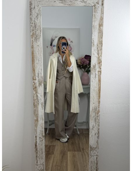 Conjunto Camila taupe
