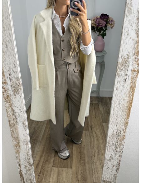 Conjunto Camila taupe