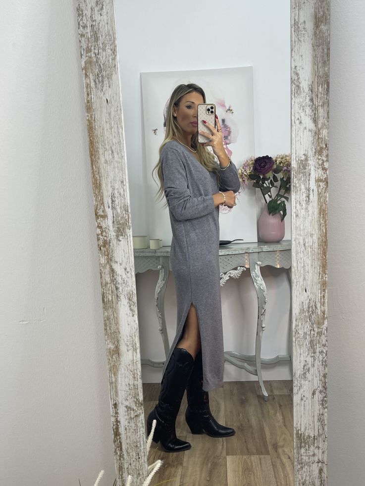 Vestido Araceli gris