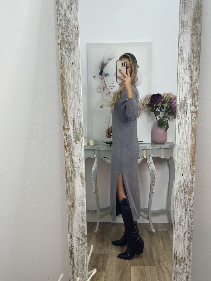 Vestido Araceli gris