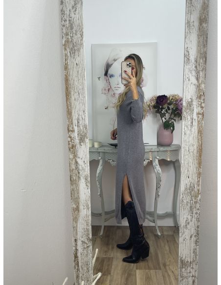 Vestido Araceli gris