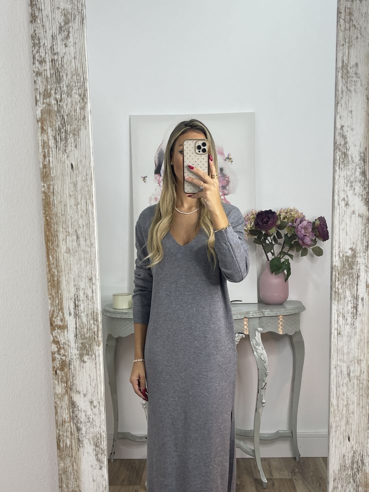 Vestido Araceli gris