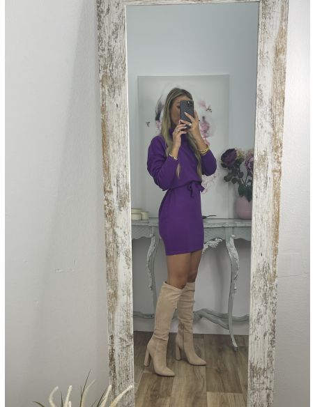 Vestido Fabrizia morado