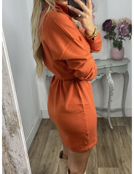 Vestido Fabrizia teja