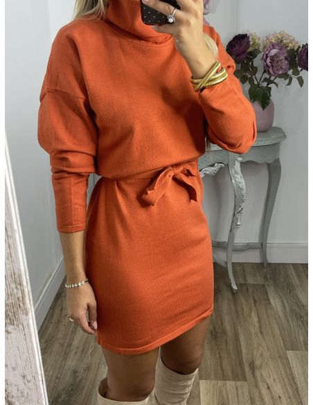 Vestido Fabrizia teja