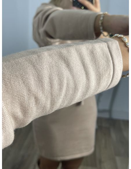 Vestido Fabrizia camel