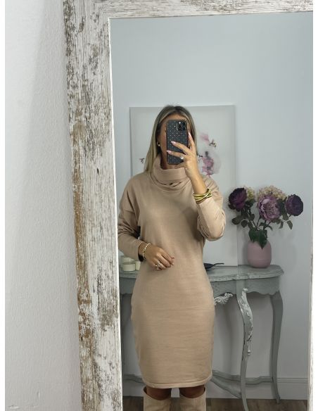 Vestido Fabrizia camel