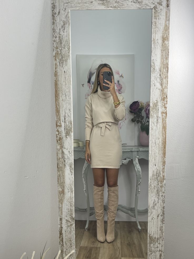 Vestido Fabrizia beige