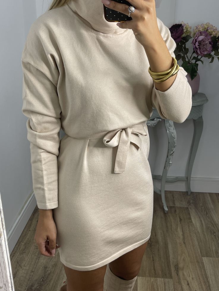 Vestido Fabrizia beige