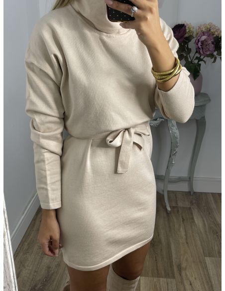 Vestido Fabrizia beige