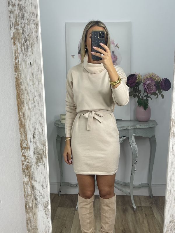 Vestido Fabrizia beige