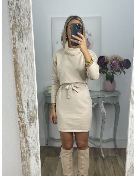 Vestido Fabrizia beige