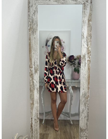 Vestido Thyssen roja