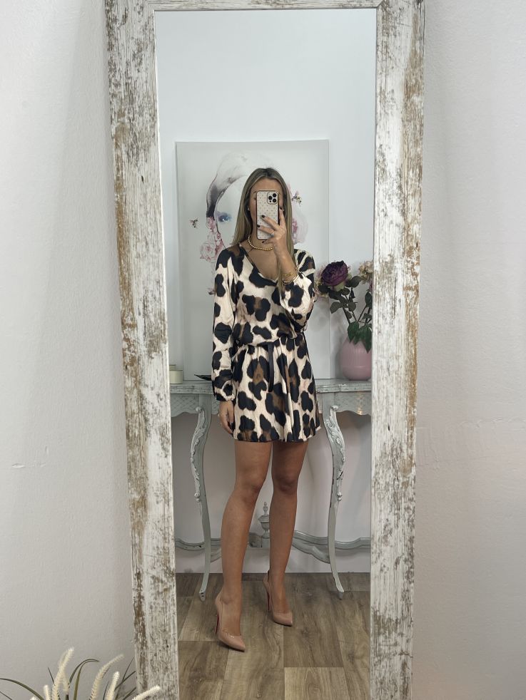 Vestido Thyssen camel