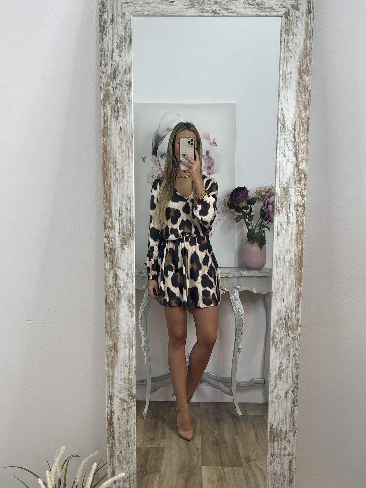 Vestido Thyssen camel