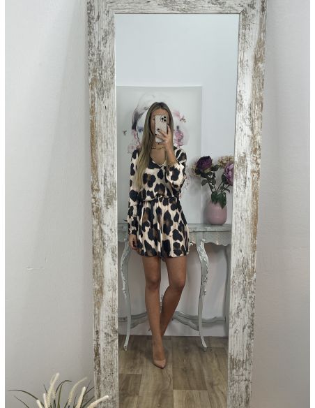 Vestido Thyssen camel