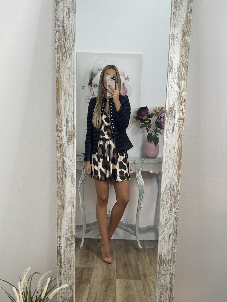 Vestido Thyssen camel