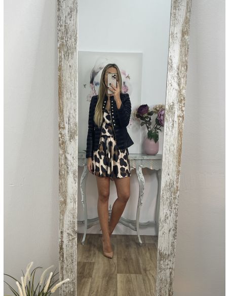 Vestido Thyssen camel