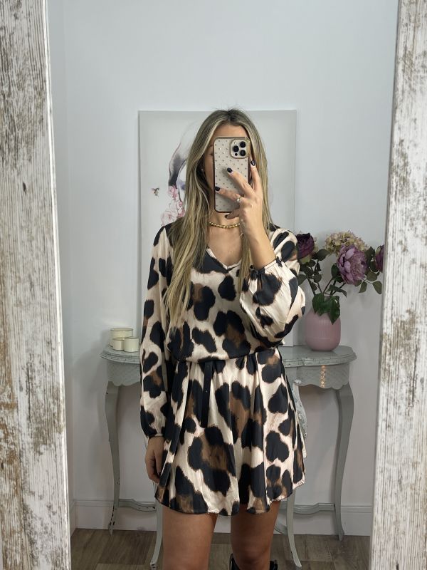 Vestido Thyssen camel