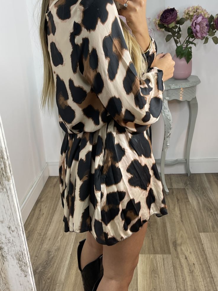 Vestido Thyssen camel