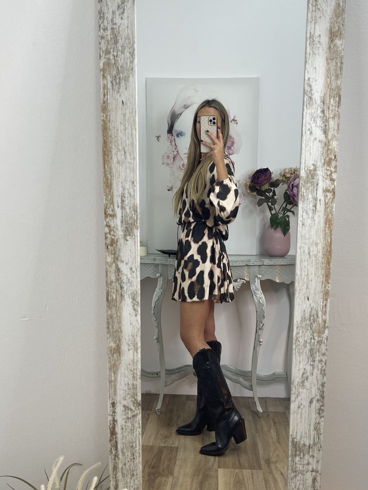 Vestido Thyssen camel