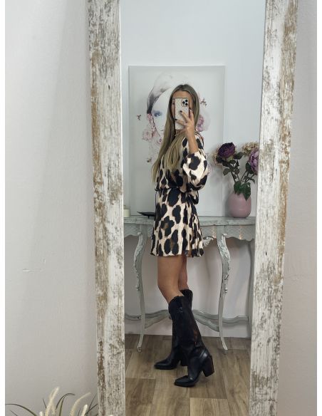 Vestido Thyssen camel