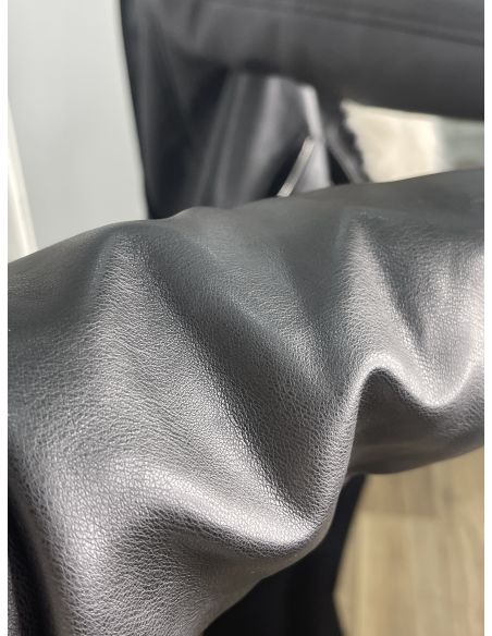 Abrigo Holanda negro y beige