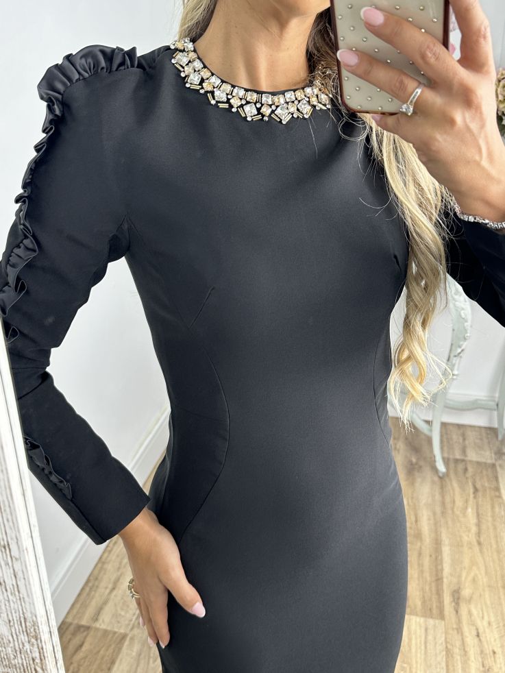 Vestido Évora negro