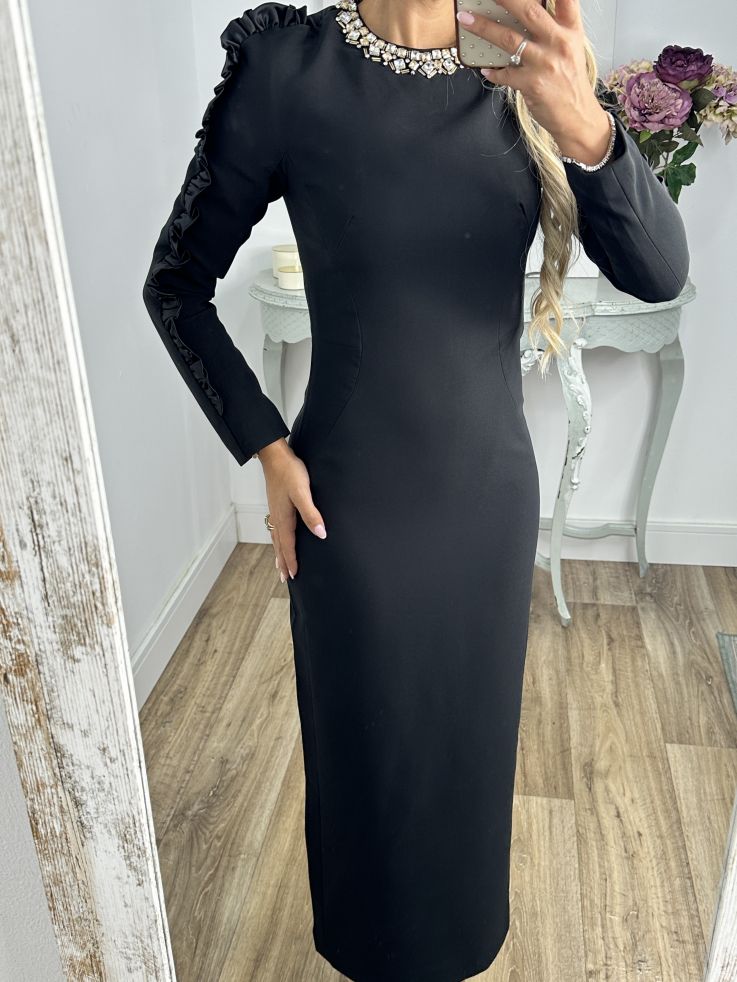 Vestido Évora negro